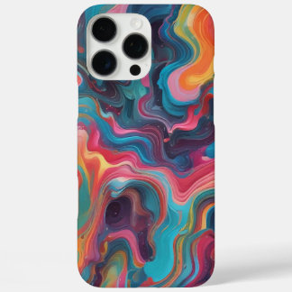 Hinzufügen eines Farbschlages: Abstrakt das Bold & iPhone 16 Pro Max Hülle