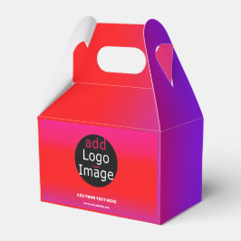Hinzufügen eines individuell anpassbaren Logos für Geschenkschachtel