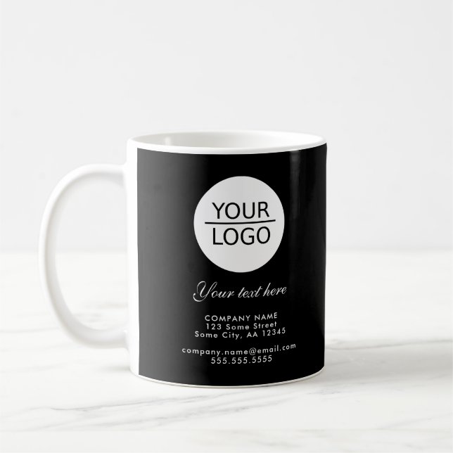 Hinzufügen eines Logos mit benutzerdefinierter Wer Kaffeetasse (Links)