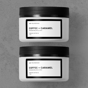 Hinzufügen eines modernen, Minimalistisch bearbeit Adressaufkleber