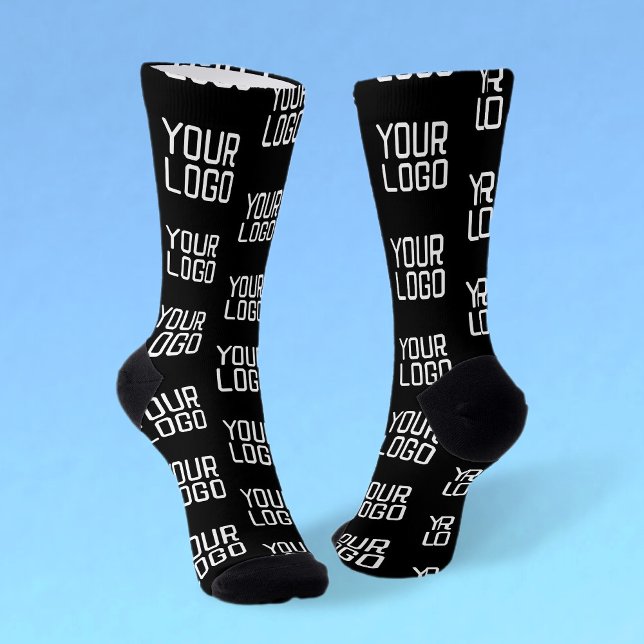 Hinzufügen eines Musters für wiederholte Logowiede Socken (Von Creator hochgeladen)