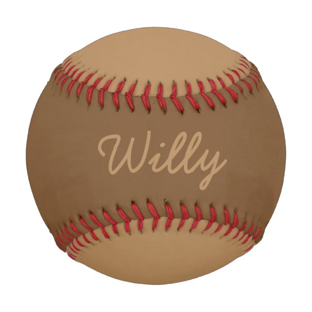 Hinzufügen eines Namens für benutzerdefinierten Ta Baseball (Vorderseite)