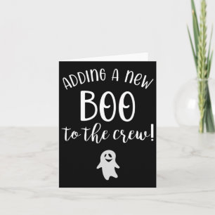 Hinzufügen eines neuen Boos zur Crew Halloween-Sch Karte