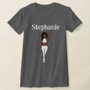 Hinzufügen eines White Dancer-T - Shirt
