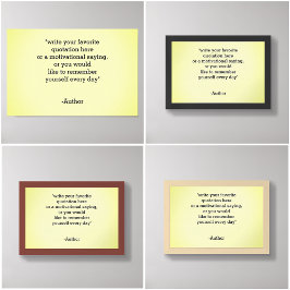 Hinzufügen/Erstellen Ihres eigenen Angebots Poster