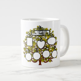 Hinzufügen Ihrer Familienfotos - Jumbo-Tasse