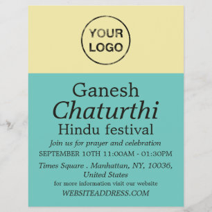 Hinzufügen Ihres eigenen Logos, Hinduwerbung für V Flyer
