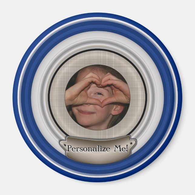 Hinzufügen Ihres Fotos und Auswählen eines beliebi Magnet (Vorne)