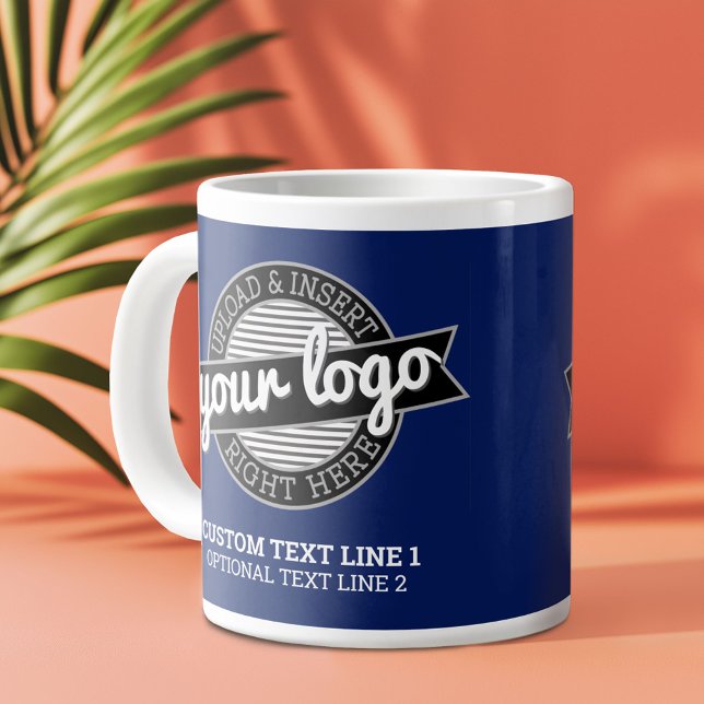 Hinzufügen Ihres Logo-Geschäfts Beruflich moderner Jumbo-Tasse (Custom Logo Mug)