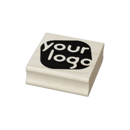 Hinzufügen Ihres Logos Einfache Elegante Business Gummistempel