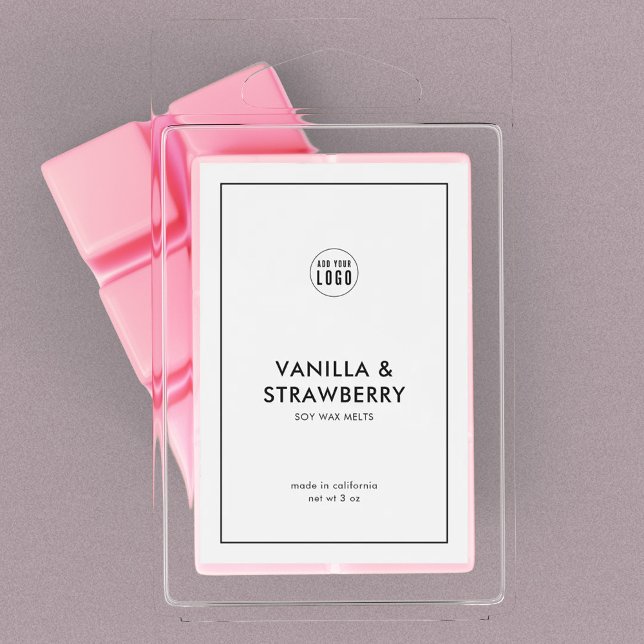 Hinzufügen Ihres Logos Minimalistisches, modernes  Weinetikett (Von Creator hochgeladen)