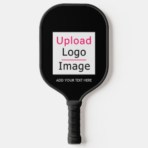 Hinzufügen Ihres Logos und benutzerdefinierten Tex Pickleball Schläger
