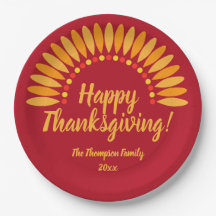 Hinzufügen Jahr glücklich Thanksgiving Yellows Red