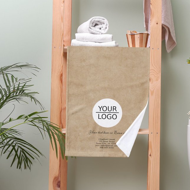 Hinzufügen Sie Ihr Logo benutzerdefinierten Text U Handtuch (Von Creator hochgeladen)