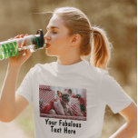 Hinzufügen von Bild und Text benutzerdefiniert T-Shirt<br><div class="desc">Erstellen Sie Ihre eigenen Geschenke,  fügen Sie Foto und Text auf diesem personalisierten Shirt. Machen Sie einfach Ihr eigenes cooles T - Shirt-Design. Das personalisierte Shirt ist auch für Männer und Kinder verfügbar,  in jeder Farbwahl. Ideal für Junggeselinnen-Abschied,  Schulveranstaltung,  Corporate Party,  lustige Witze und vieles mehr.</div>