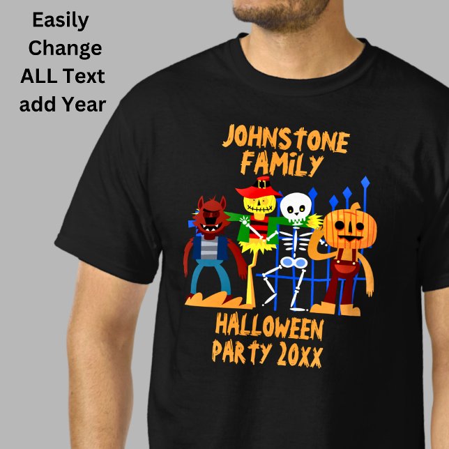 Hinzufügen von Familiennamen zum Bearbeiten von Ha T-Shirt (Von Creator hochgeladen)