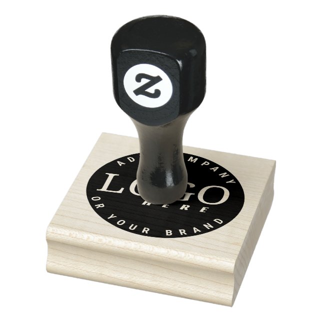Hinzufügen von Firmenlogos Einfache moderne Office Gummistempel (Stempel)