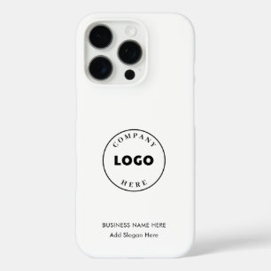 Hinzufügen von Firmenlogos für Firmenmitarbeiter iPhone 16 Pro Hülle