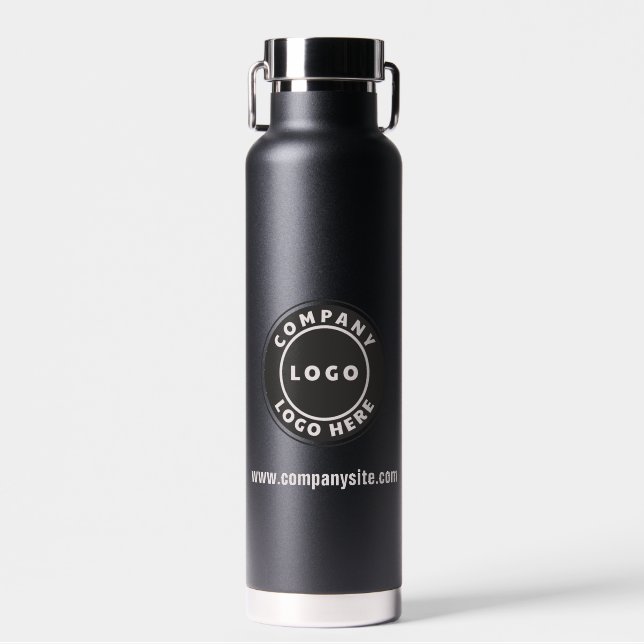 Hinzufügen von Firmenlogos und Website-benutzerdef Trinkflasche (Vorne)