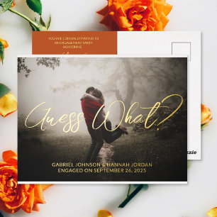 Hinzufügen von Foto-Engagement Partei Einladung Po