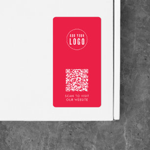 Hinzufügen von Logo- und QR-Code-Etiketten für ben