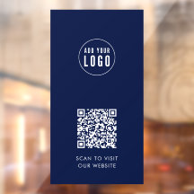 Hinzufügen von Logo und QR-Code Ihrer Website