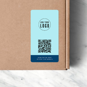 Hinzufügen von Logo- und Website-QR-Code für benut
