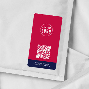 Hinzufügen von Logo- und Website-QR-Code für benut