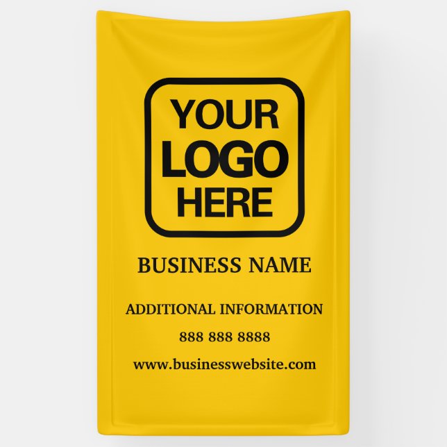 Hinzufügen von Logos Einfach Modernes Handwerk Gel Banner (Vertikal)