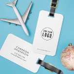 Hinzufügen von Logos Moderne unternehmensspezifisc Gepäckanhänger<br><div class="desc">Hinzufügen von Logos Moderne Corporate Business Custom Colors Gepäckmarke, die für Sie und Ihre Mitarbeiter auf Arbeitsreise perfekt ist. Die Hintergrundfarbe auf der Vorderseite und auf der Rückseite ist editierbar, klicken Sie auf "Bearbeiten", um die Farbe anzupassen, indem Sie den Platzhalter-Text und das Platzhalter-Bild durch Ihr eigenes Logo ersetzen. Für...</div>