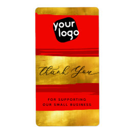 Hinzufügen von Logos und QR-Code Moderner Personal