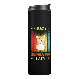 Hinzufügen von Name Bearbeiten Text Crazy Guinea P Thermosbecher