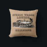 Hinzufügen von Namen ändern Text Dampfzug Train Lo Kissen<br><div class="desc">Wechseln Sie in den Großvaternamen,  den Sie gewollt haben - oder wechseln Sie zu Vater,  Onkel oder sonst etwas - In meinem Geschäft finden Sie weitere großartige Geschenke für die Überfahrt.</div>