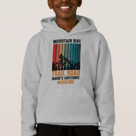 Hinzufügen von Namen Bearbeiten Text Mountainbike  Hoodie