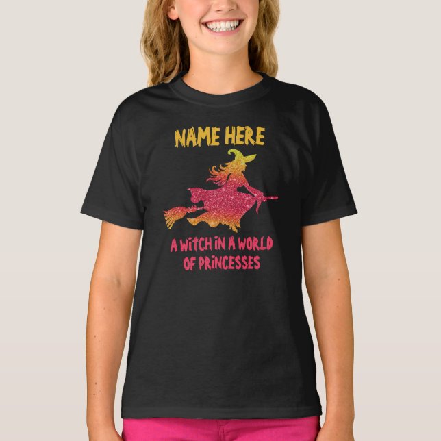 Hinzufügen von Namen Bearbeiten von Text-Hexe Flyi T-Shirt (Vorderseite)