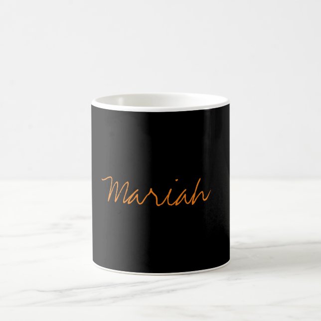Hinzufügen von Namen Elegante Creative Classical H Kaffeetasse (Mittel)