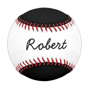 Hinzufügen von Namen für benutzerdefinierte schwar Baseball