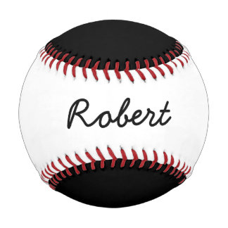 Hinzufügen von Namen für benutzerdefinierte schwar Baseball