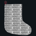 Hinzufügen von Namen minimalistisch fett modernen  Großer Weihnachtsstrumpf<br><div class="desc">Grauer Hintergrund modern,  elegant. Alles,  was Sie tun müssen,  um dieses Produkt speziell für Sie entworfen zu haben,  ist,  die Informationen darauf zu ändern.</div>