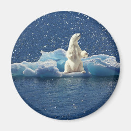 Hinzufügen von SLOGAN zum Rett von Polarbären mit  Magnet