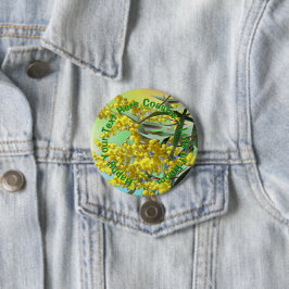 Hinzufügen von Text Wattle & Gum Blätter Aussie Ab Button