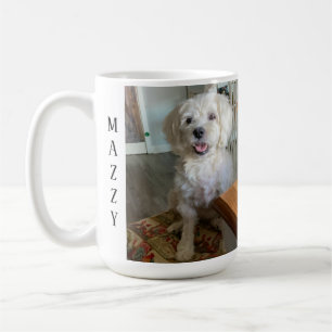 Hinzufügen von zwei Fotos von individuell angepass Kaffeetasse