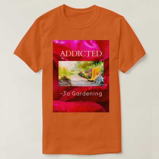 HINZUGEFÜGT ZU GARTEN (2) T-Shirt (Design vorne)