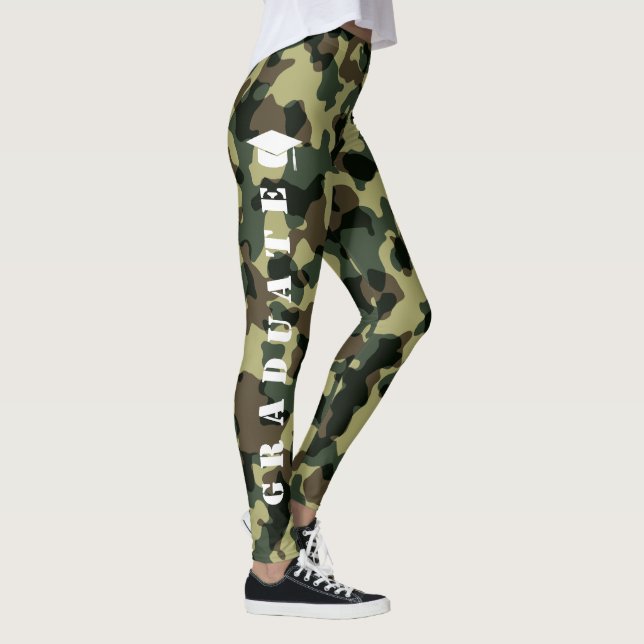 Hip diplômée leggings femmes : ROTC Military Desig (Droite)