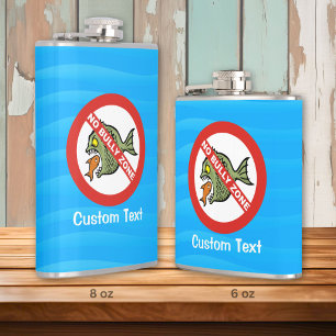 Hip Flask No Bully Zone Flachmann