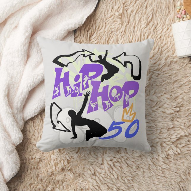 Hip Hop 50.w Kissen (Decke)
