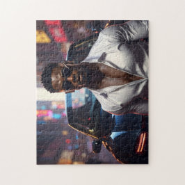 Hip Hop - Amerikanischer Rap-Star -