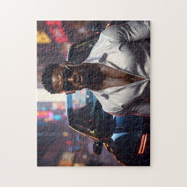 Hip Hop - Amerikanischer Rap-Star -  (Vertikal)