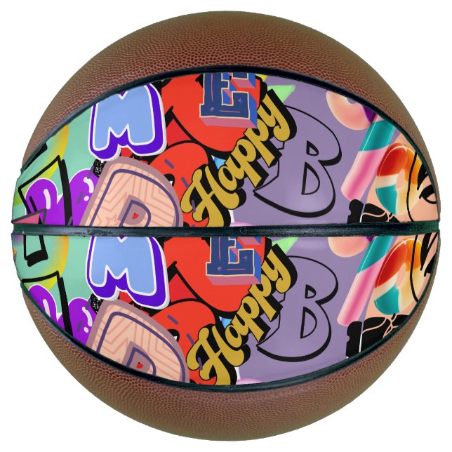 Hip-Hop-Basketball Basketball (Vorderseite)