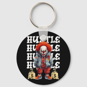 Hip Hop Beängstigend Clown Hustle Money Urbyn Stre Schlüsselanhänger